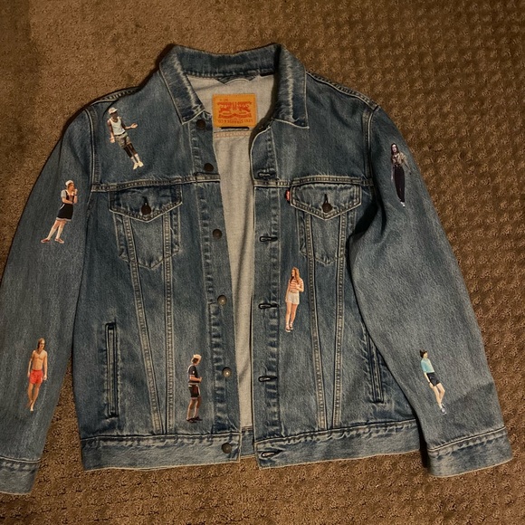 Stranger things X Levi’s denim jacket collab NEW - Picture 2 of 6